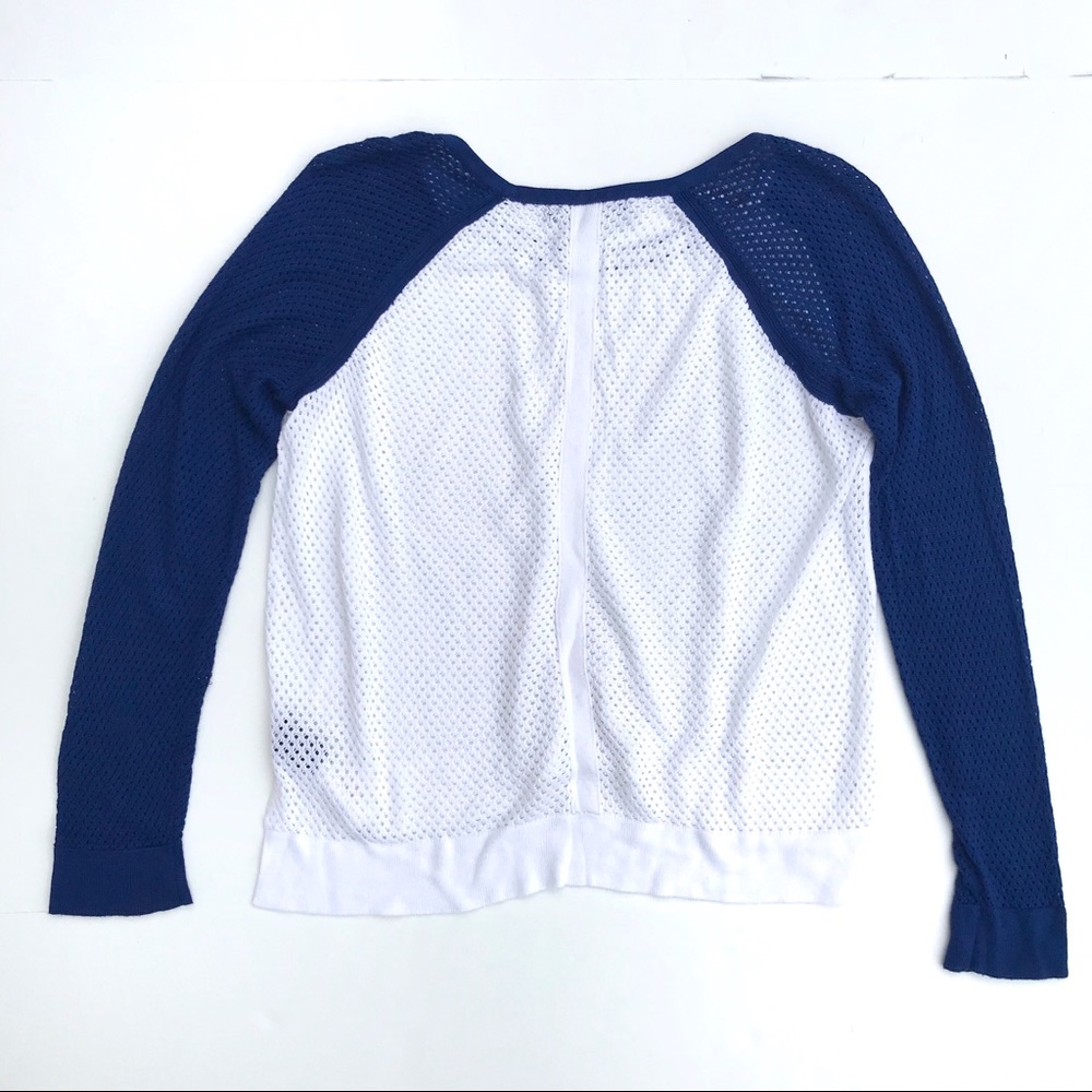 Rag & Bone Wringer Perforated Raglan Sweater E41 - image 7